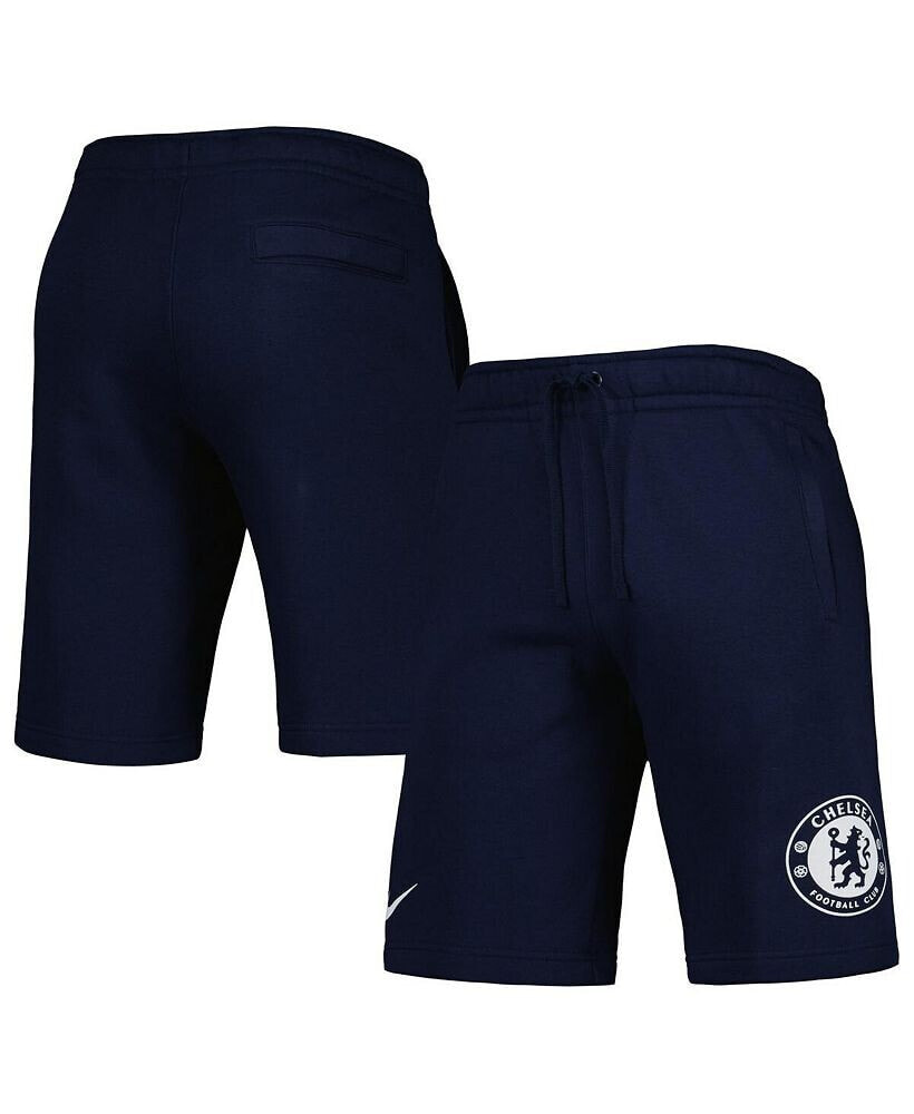 Nike men's Navy Chelsea Club Fleece Shorts