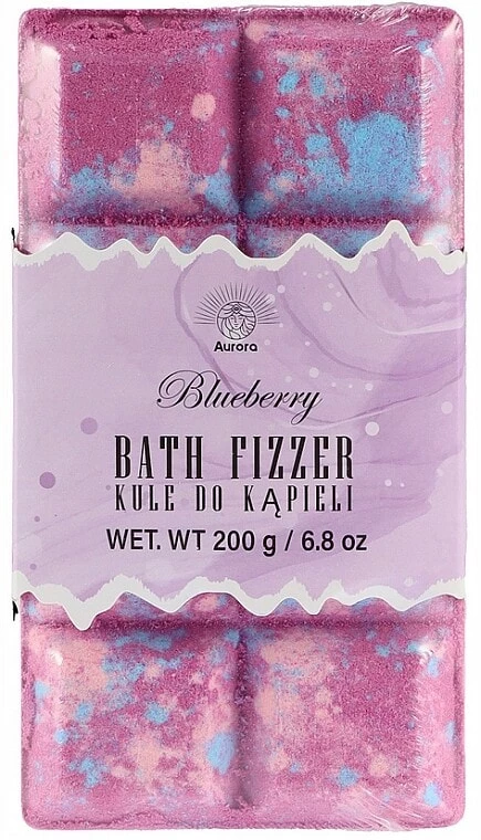 Badebombe Blaubeere - Aurora Cosmetic Chocolate Bath Bomb