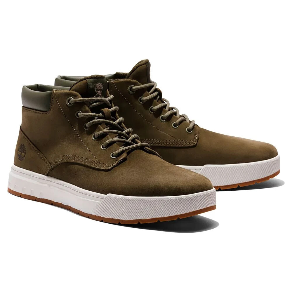 TIMBERLAND Maple Grove Leather Mid Trainers