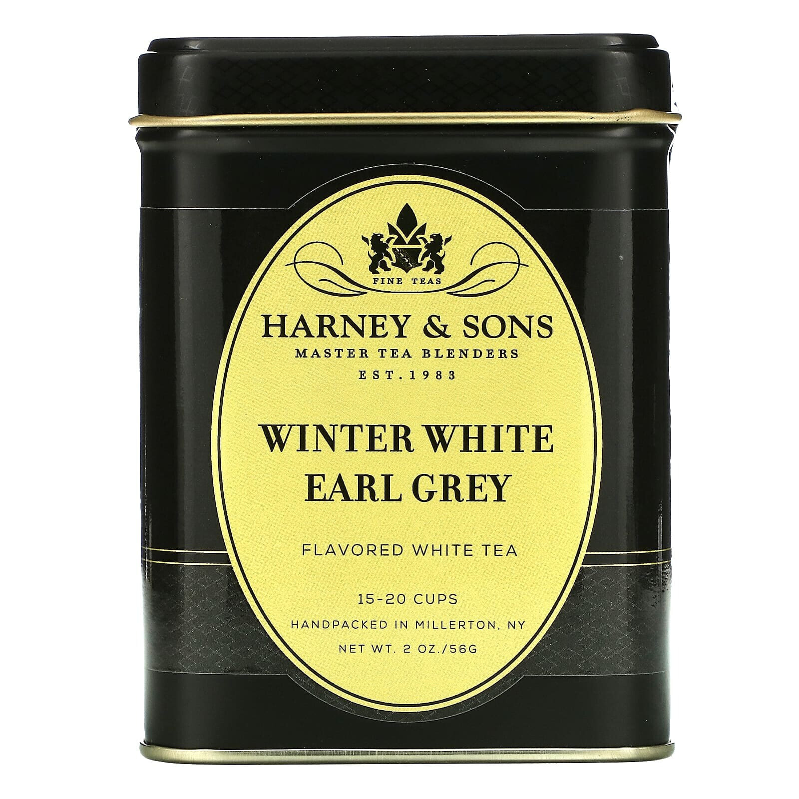 Harney & Sons, HT Tea Blends, зимний белый чай Эрл Грей, 20 пакетиков, 40 г (1,4 унции)