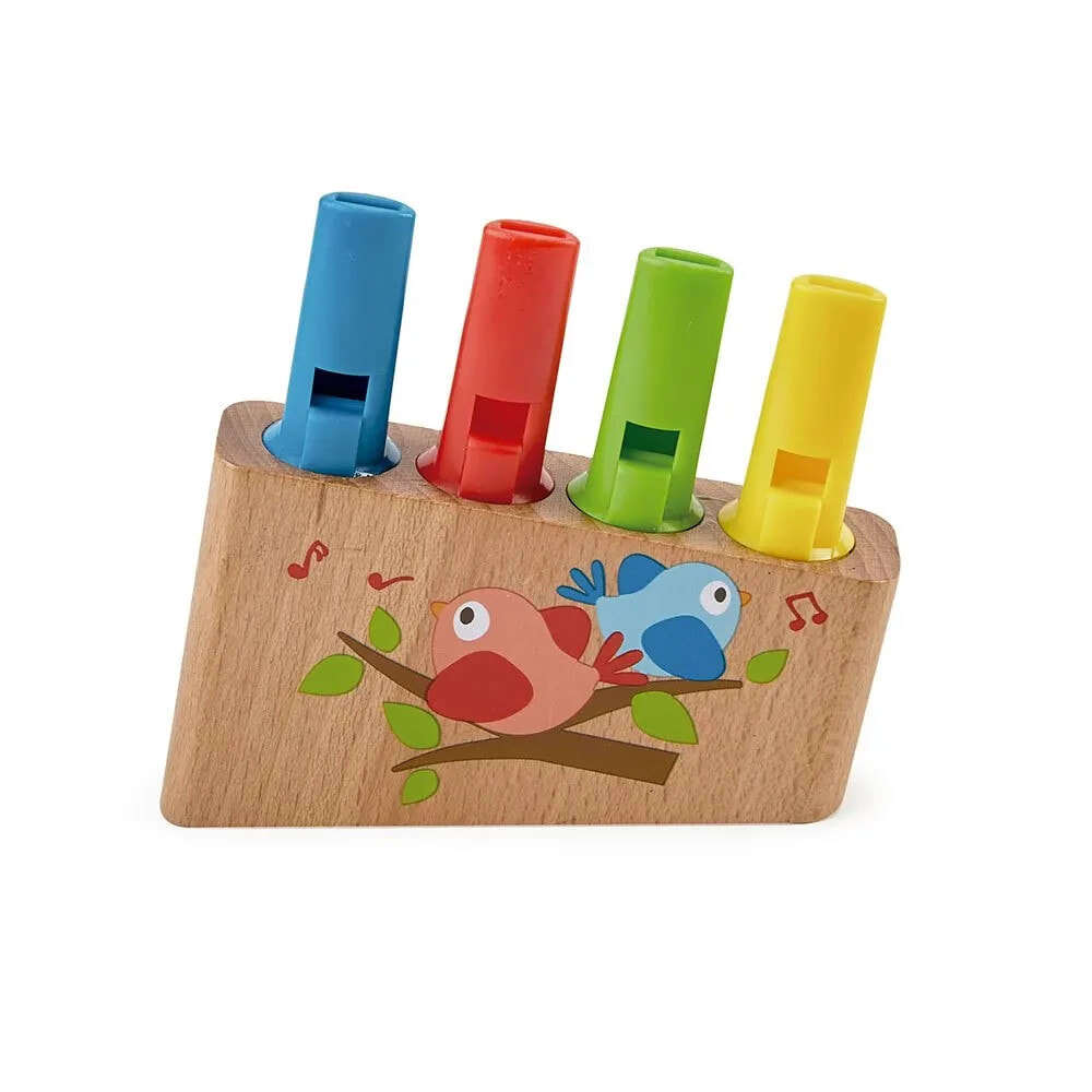 HAPE Rainbow Pan Pipe 10 Pieces