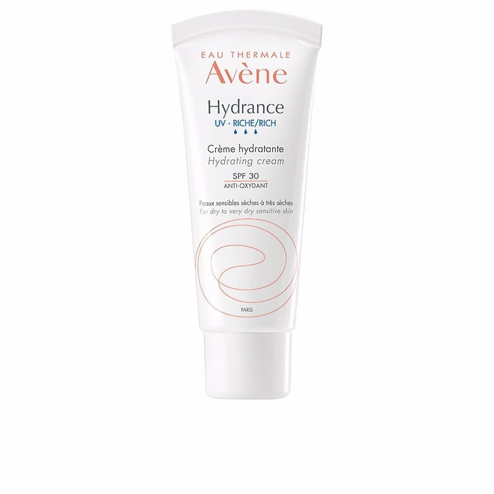 Avene Hydrance Anti-Oxydant Rich Hydrating Cream SPF30 Увлажняющий антиоксидантный солнцезащитный крем для лица 40 мл