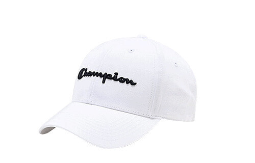 Champion 时尚经典logo运动休闲简约百搭棒球帽 男女同款 白色 / H0543 White