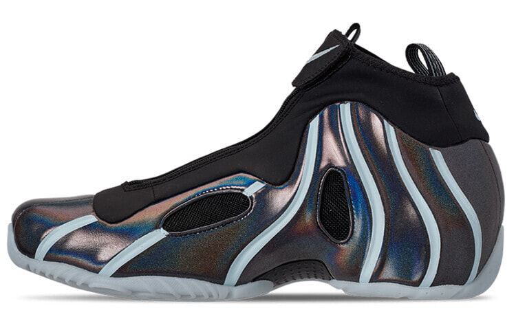 Nike Flightposite Topaz Mist 风一 高帮 复古篮球鞋 男女同款 黑银 / Кроссовки Nike Flightposite Topaz Mist AO9378-001