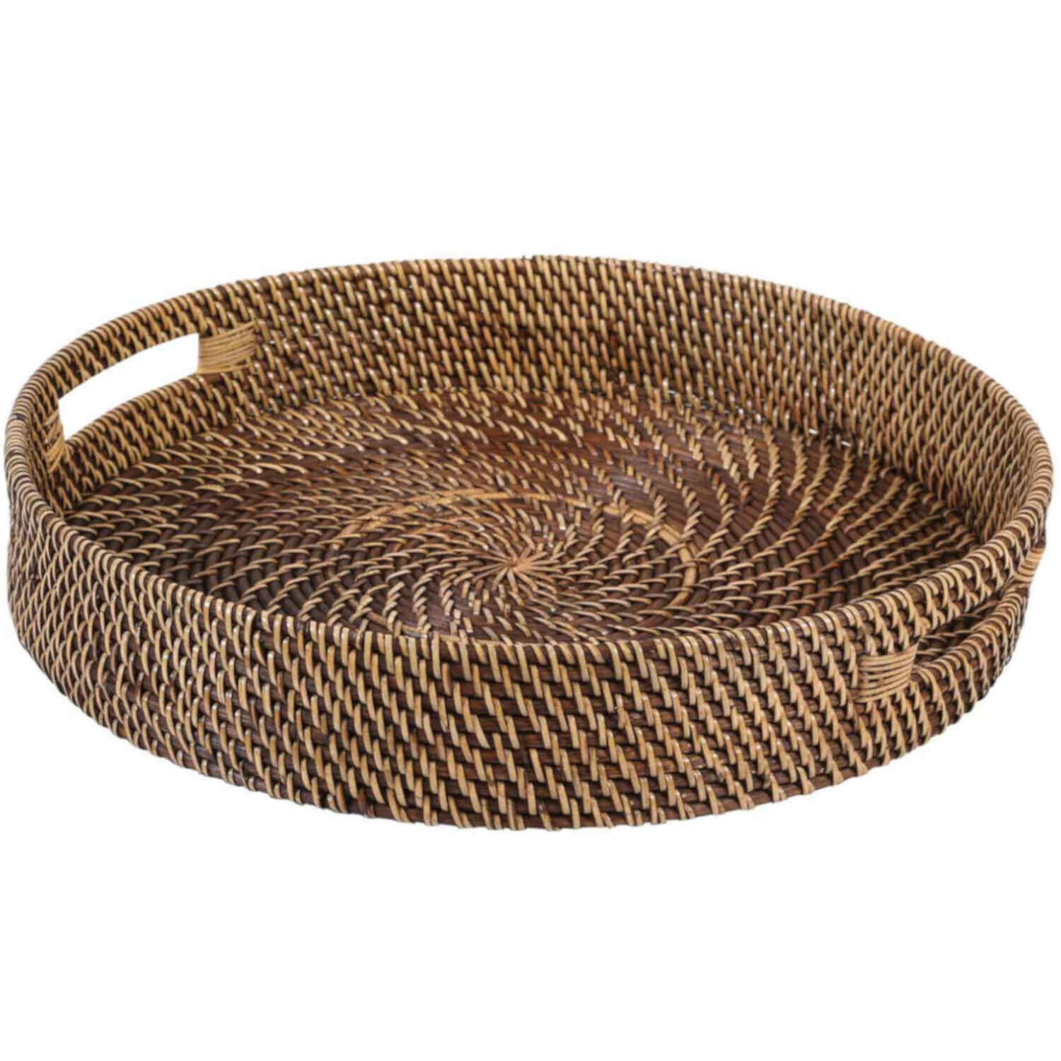 Serviertablett Rattan Bea