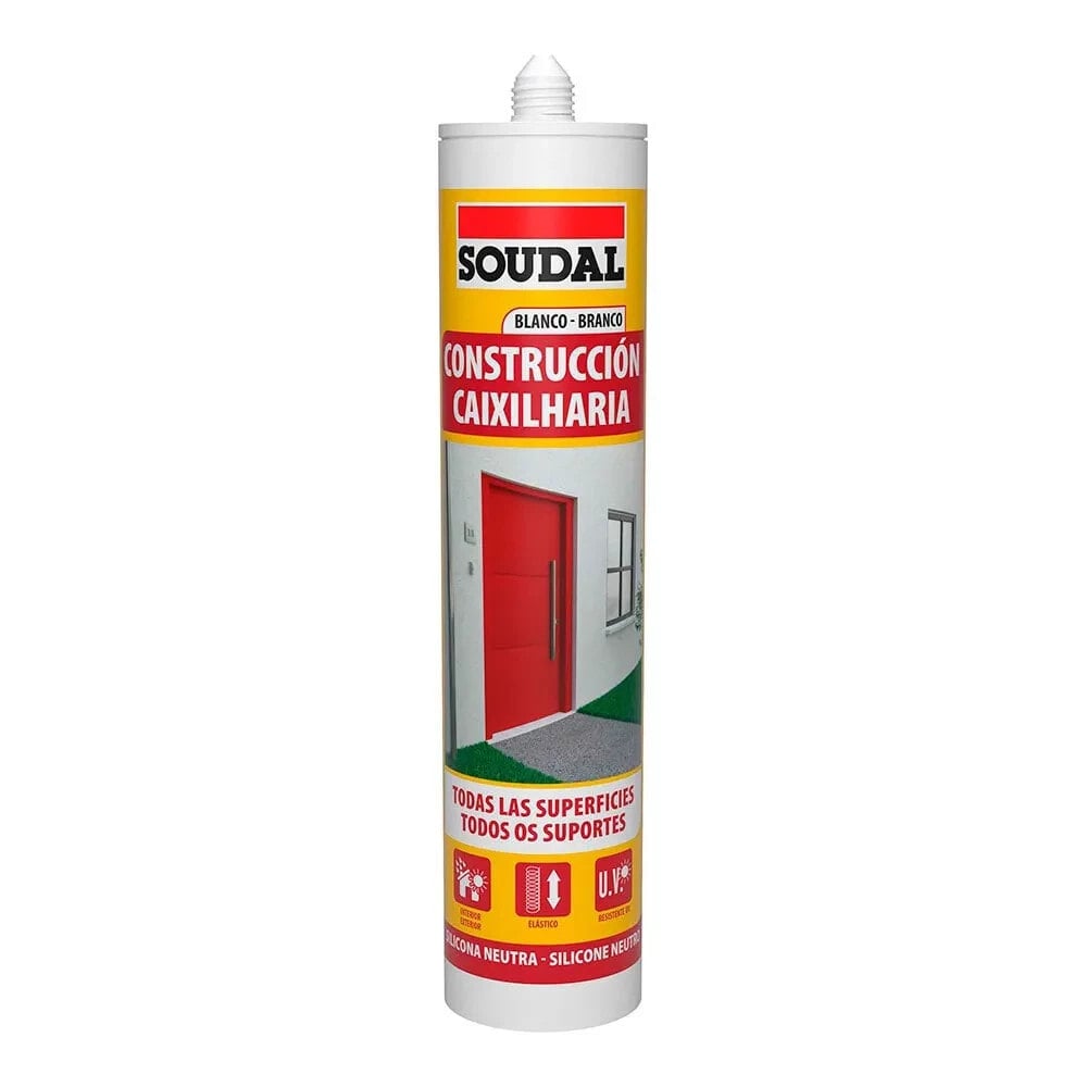 SOUDAL 115786 290ml Silicone Construction