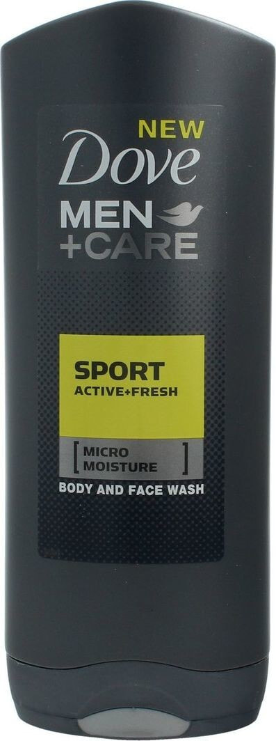 Мужской шампунь Dove Żel pod prysznic Men + Care Micro Moisture Body And Face Wash Active Fresh 400ml