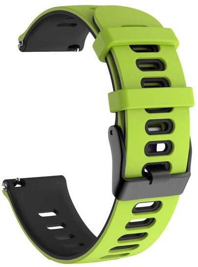 Silikonový řemínek pro Garmin 20 mm - Lime Green