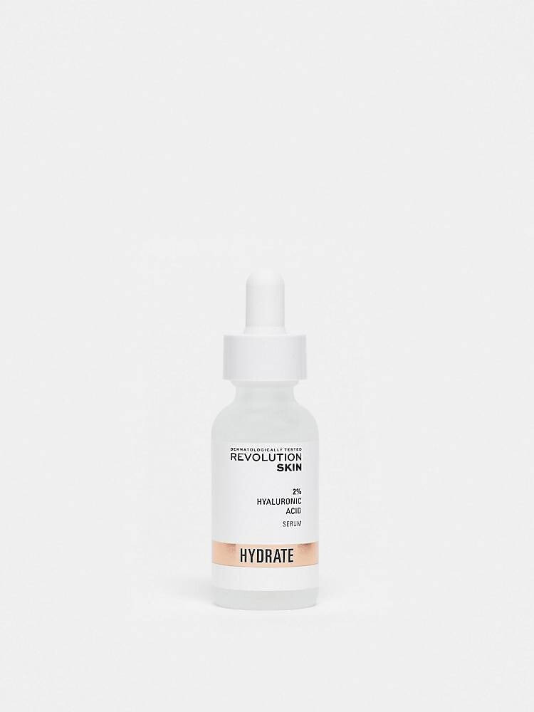 Revolution Skincare – 2% Hyaluronsäure Plumping & Hydrating Solution, aufpolsterndes und feuchtigkeitsspendendes Serum, 30 ml