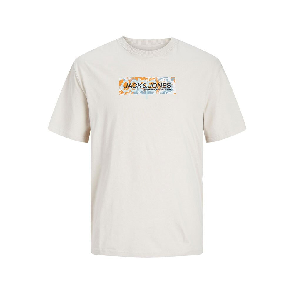 JACK & JONES Summer Print Short Sleeve T-Shirt
