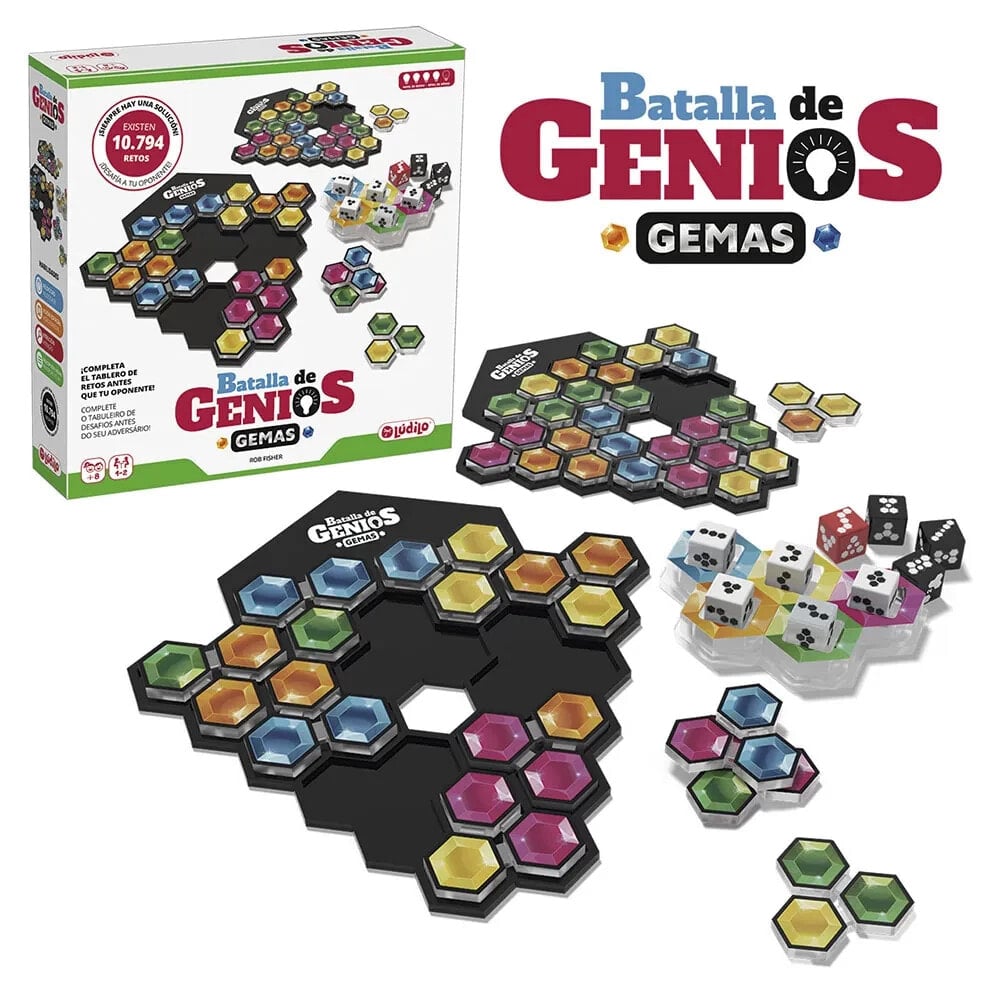 LÚDILO Game battle of genius gems