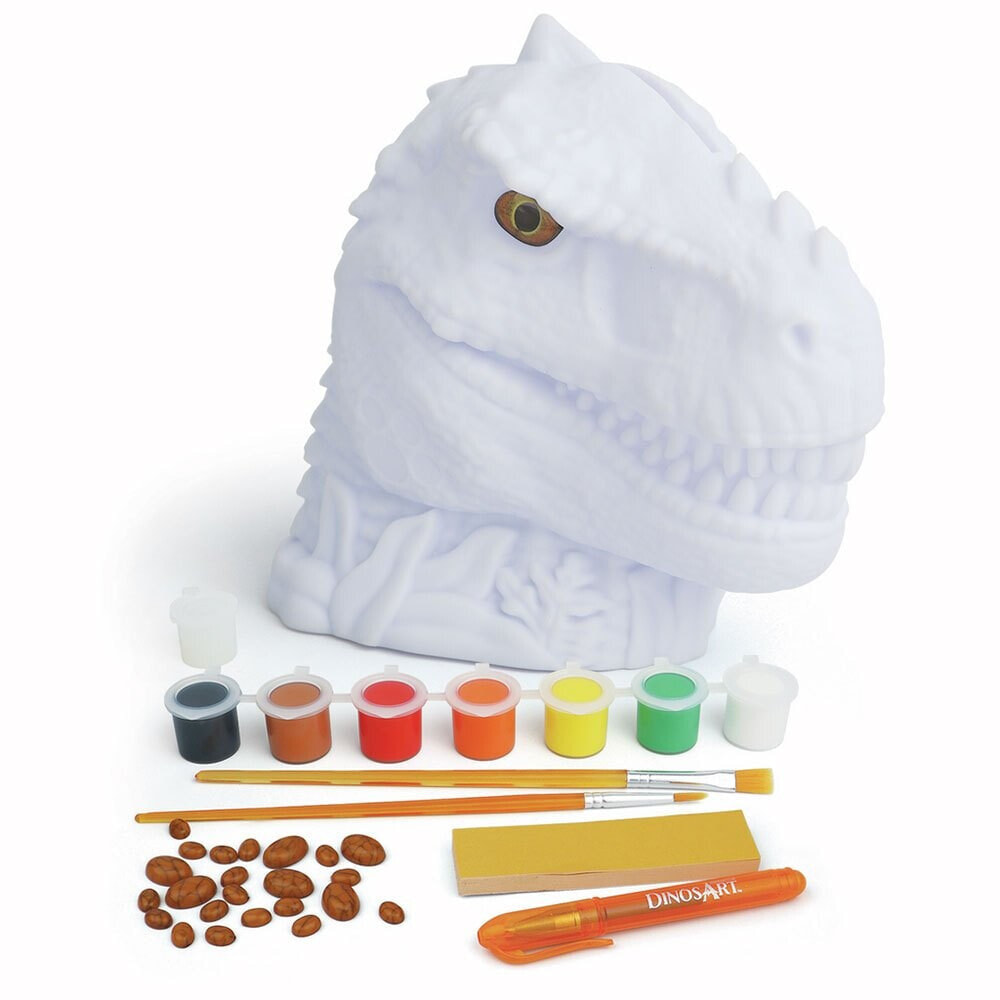 DINOSART Wish Bank Painting T-Rex Colouring Kit