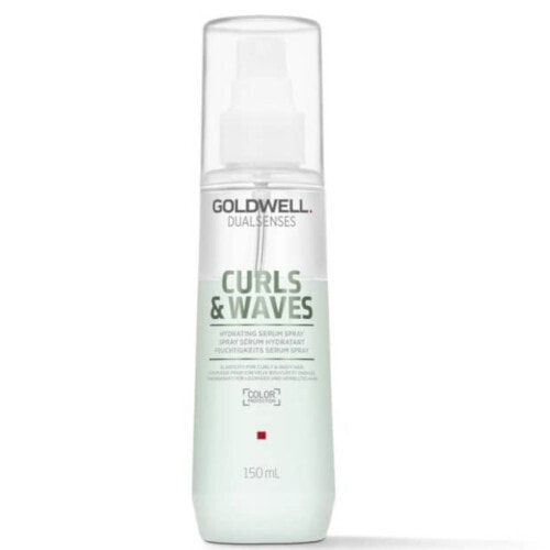 Goldwell DualSense Curls & Wives Hair Serum Увлажняющая несмываемая сыворотка-спрей для волнистых или вьющихся волос 150 мл