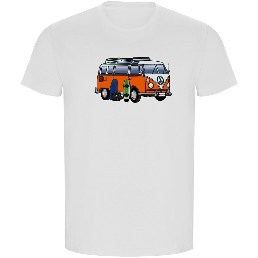 KRUSKIS Hippie Van Wakeboard ECO Short Sleeve T-Shirt