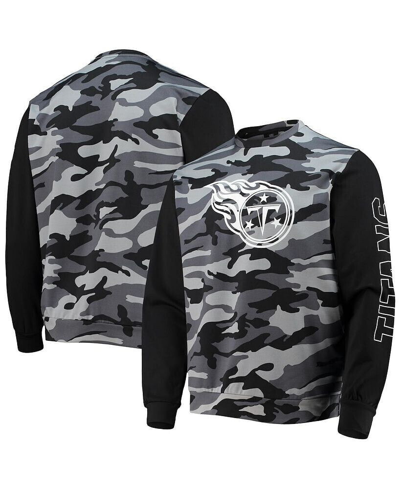 Men's Black Tennessee Titans Camo Long Sleeve T-shirt