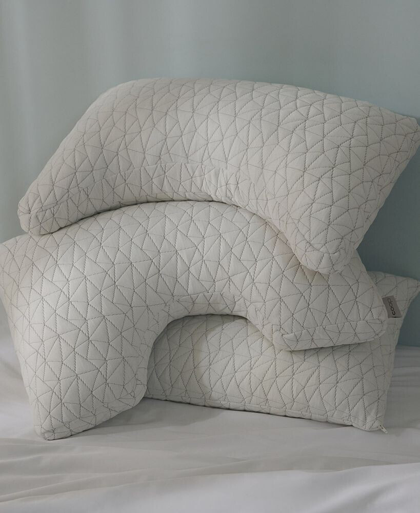 Coop Sleep Goods the Original Cut-Out Adjustable Memory Foam Pillow, Queen