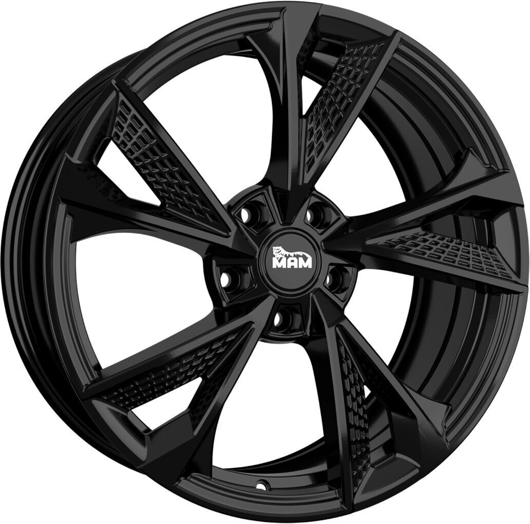 Колесный диск литой MAM RS6 black painted 8.5x19 ET30 - LK5/112 ML72.6