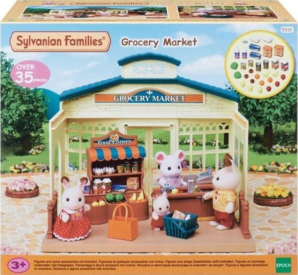 Игровой набор Epoch Sylvanian Families Магазин бакалеи, с аксессуарами 5315