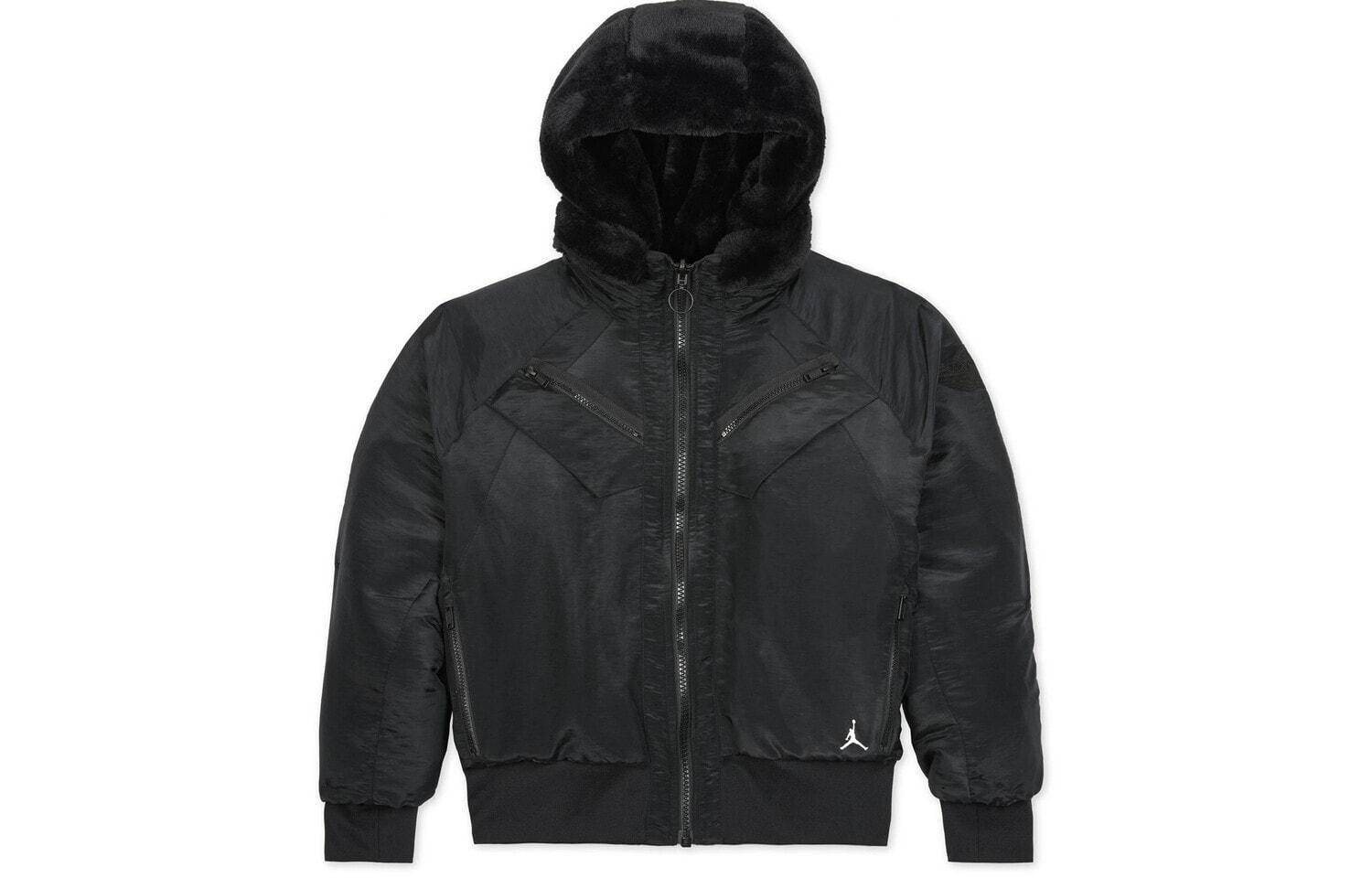 Jordan Women's Reversible Bomber Jacket 双面穿连帽夹克外套 亚版 女款 黑色 / Куртка Jordan Реверсивная Бомбер CQ6658-010