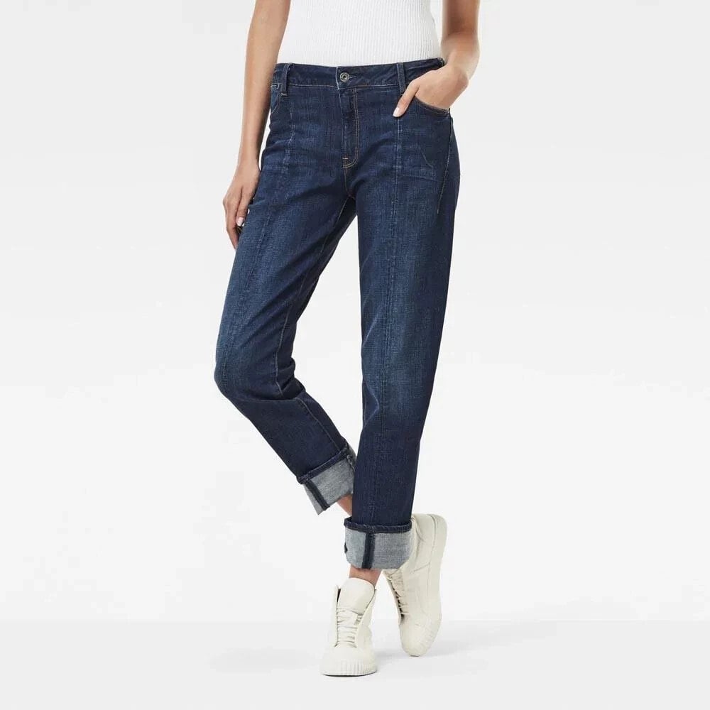 G-STAR Lanc 3D Mid Boyfriend Devon Stretch Denim pants