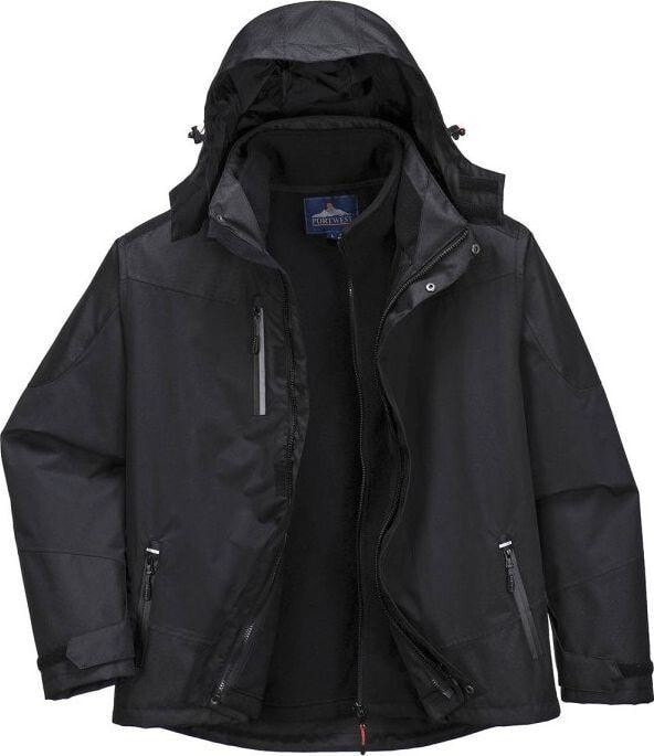 Unimet 3W1 Insulated Jacket Black XL (KUR S553 XL)