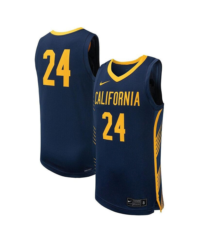 Nike men's #24 Navy Cal Bears Replica Basketball Jersey
