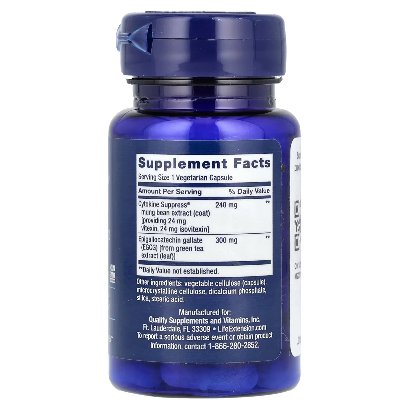 Cytokine Suppress® with EGCG, 30 Vegetarian Capsules