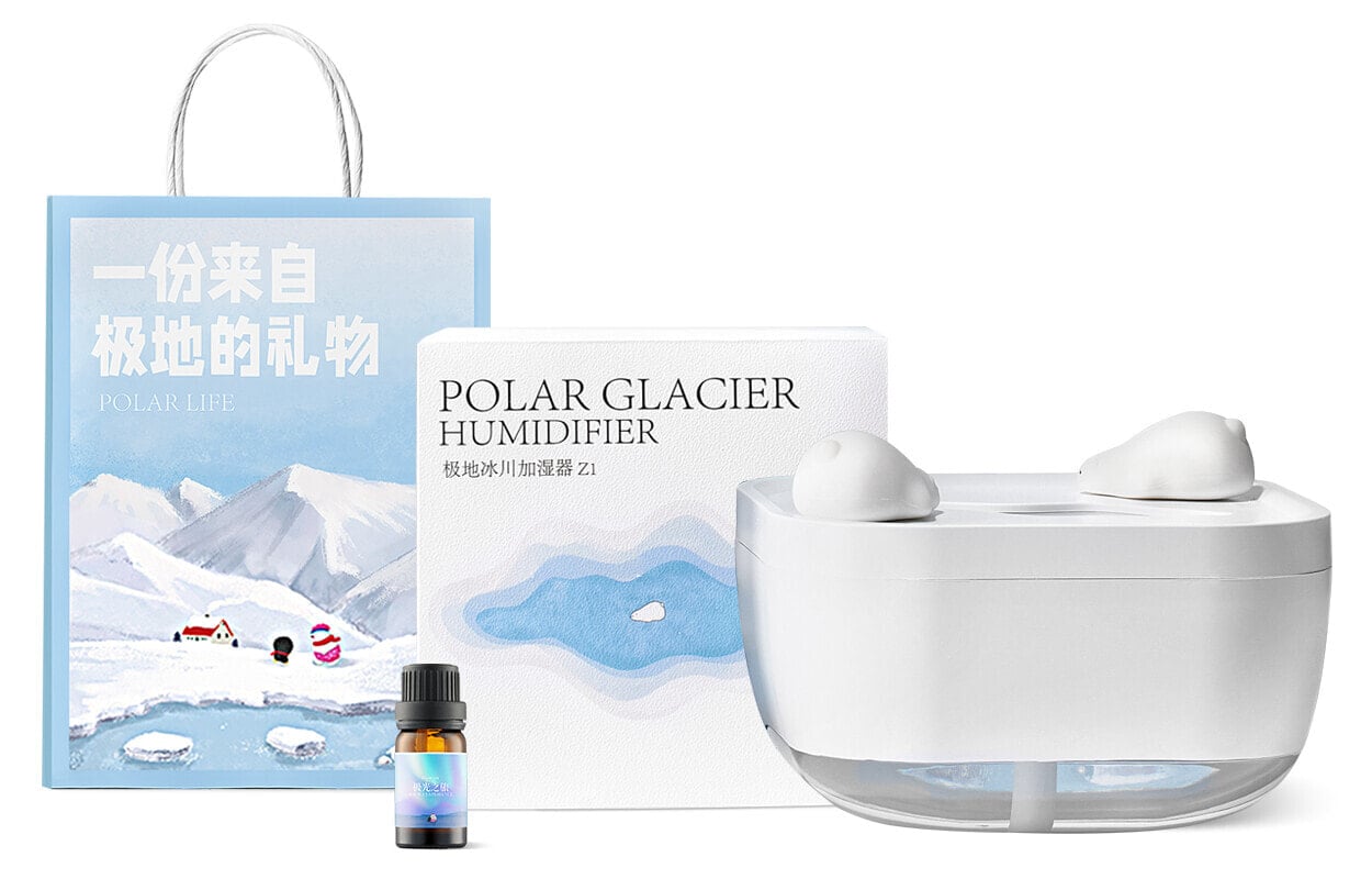 Glacier Aromatherapy Humidifier + Aurora Tour (Fresh and Fruity)