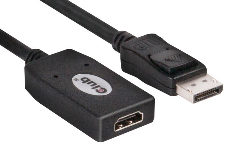 Переходник CLUB3D DisplayPort to HDMI Passive Adapter CAC-1001