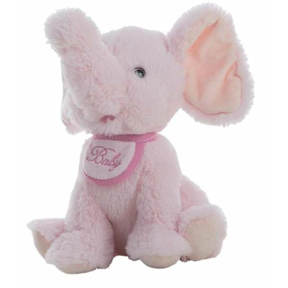 Elephant Soft Toy Pupy Pink 21 cm
