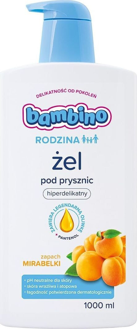 Bambino Family Hyper-delicate Shower Gel Гипер-деликатный гель для всей семьи 1000 мл