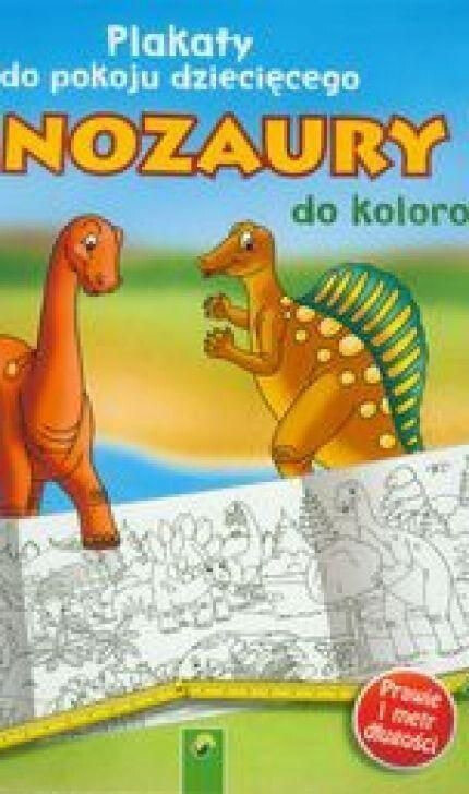 Plakaty do kolorowania - Dinozaury - 145327