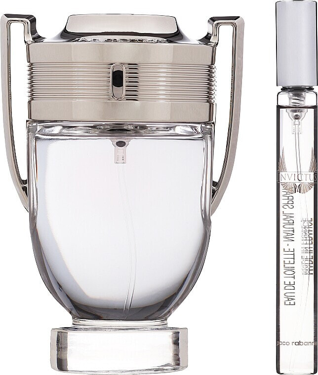 Paco Rabanne Invictus Eau de Toilette - Duftset (Eau de Toilette 100ml + Eau de Toilette Mini 10ml)