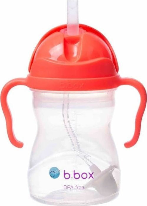 Поильник для малыша B.Box Innowacyjny Bidon ze Słomką Arbuzowy Nowy 240ml 6m+ B.Box