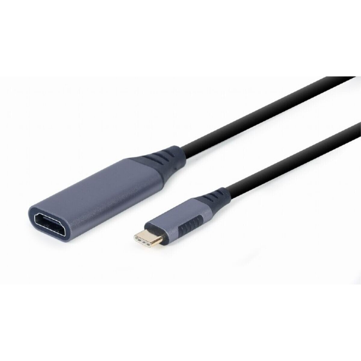 USB C to HDMI Adapter GEMBIRD A-USB3C-HDMI-01 Grey