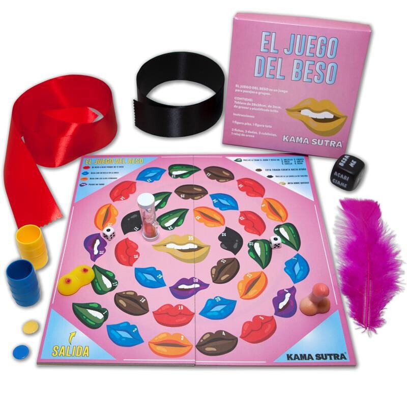 Эротический сувенир или игра DIVERTY SEX Erotic Kiss Board Game