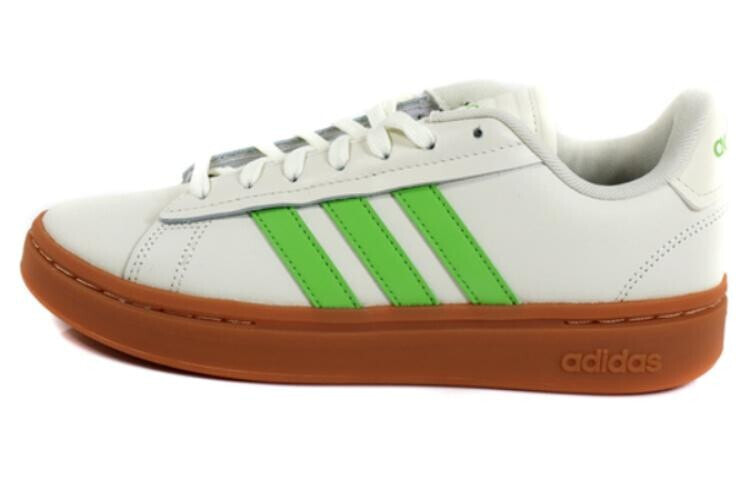 Adidas Neo GRAND COURT Casual Shoes Women's Low-Top Beige Green