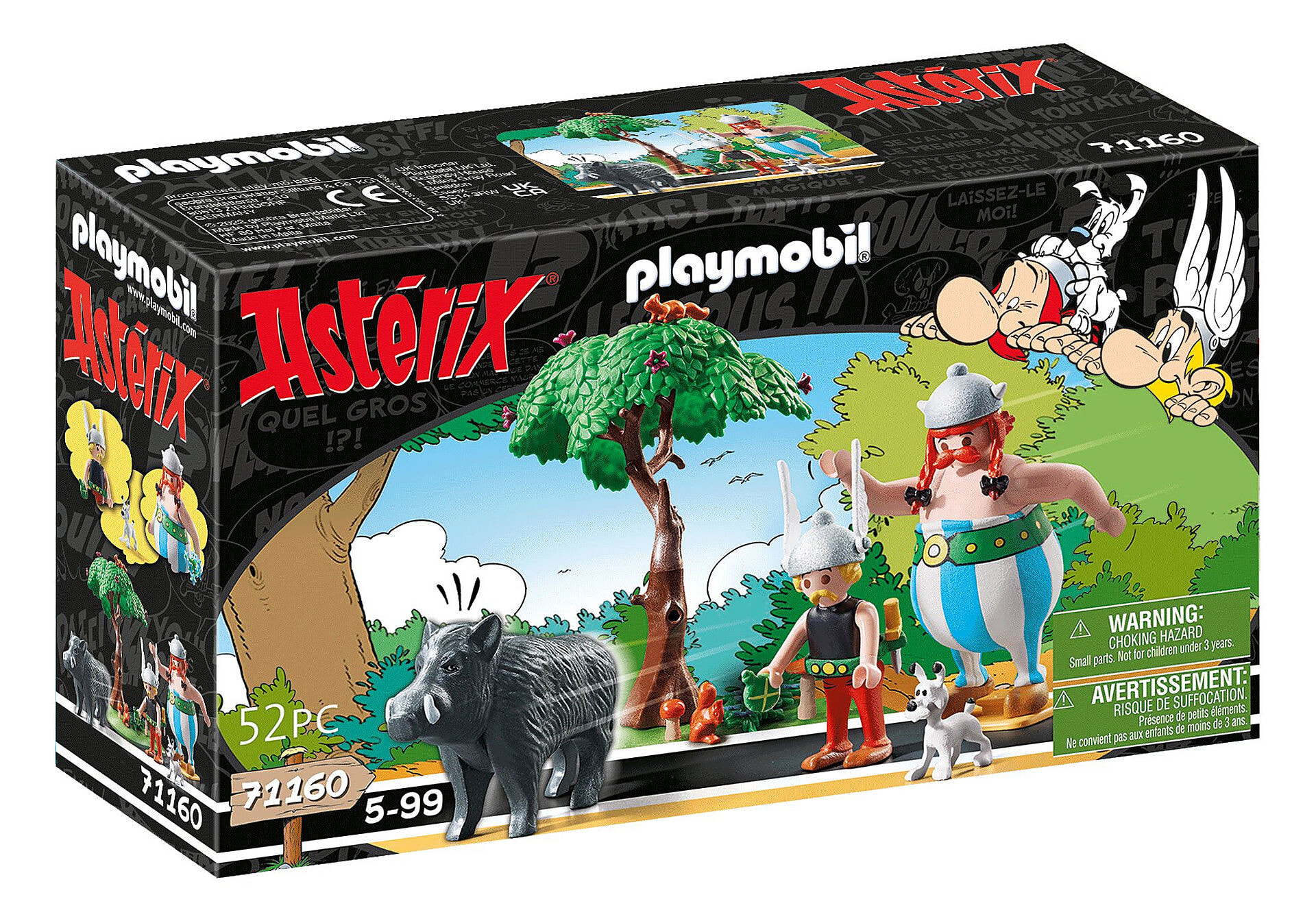 PLAYMOBIL Playm. Asterix Wildschweinjagd| 71160