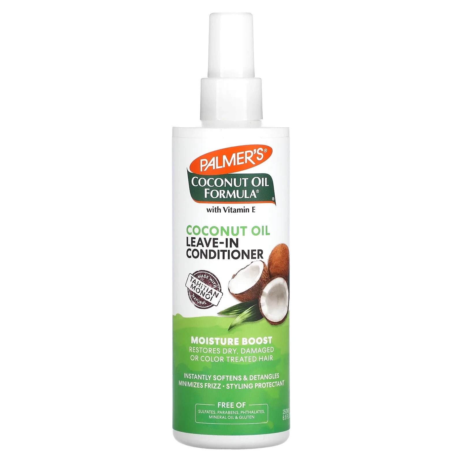 Palmer's Coconut Oil Leave-In Conditioner Несмываемый кондиционер кокосовым маслом и витамином E 250 мл
