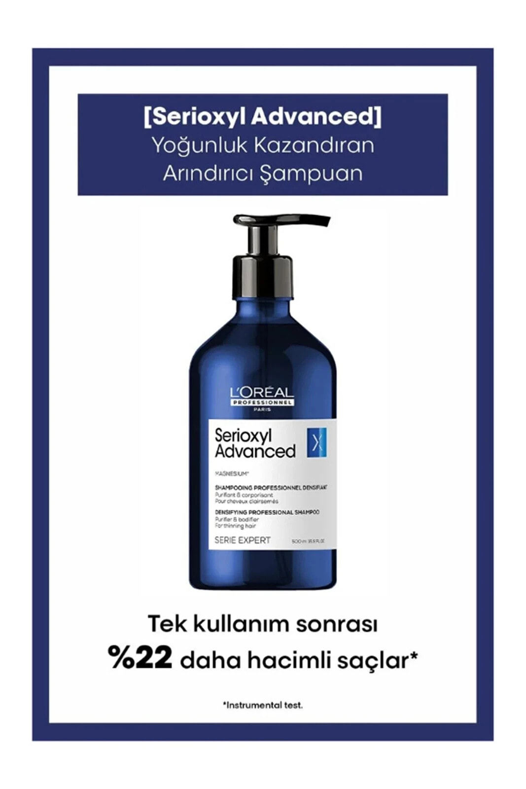SERIOXYL ADVANCED shampoo 1500 ml
