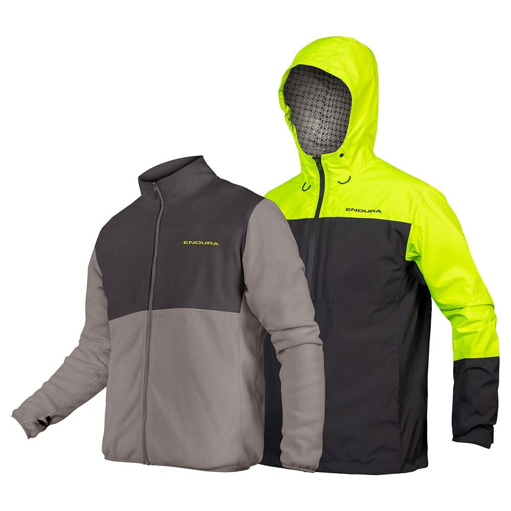 Endura Hummvee 3-In-1 Hoodie Rain Jacket