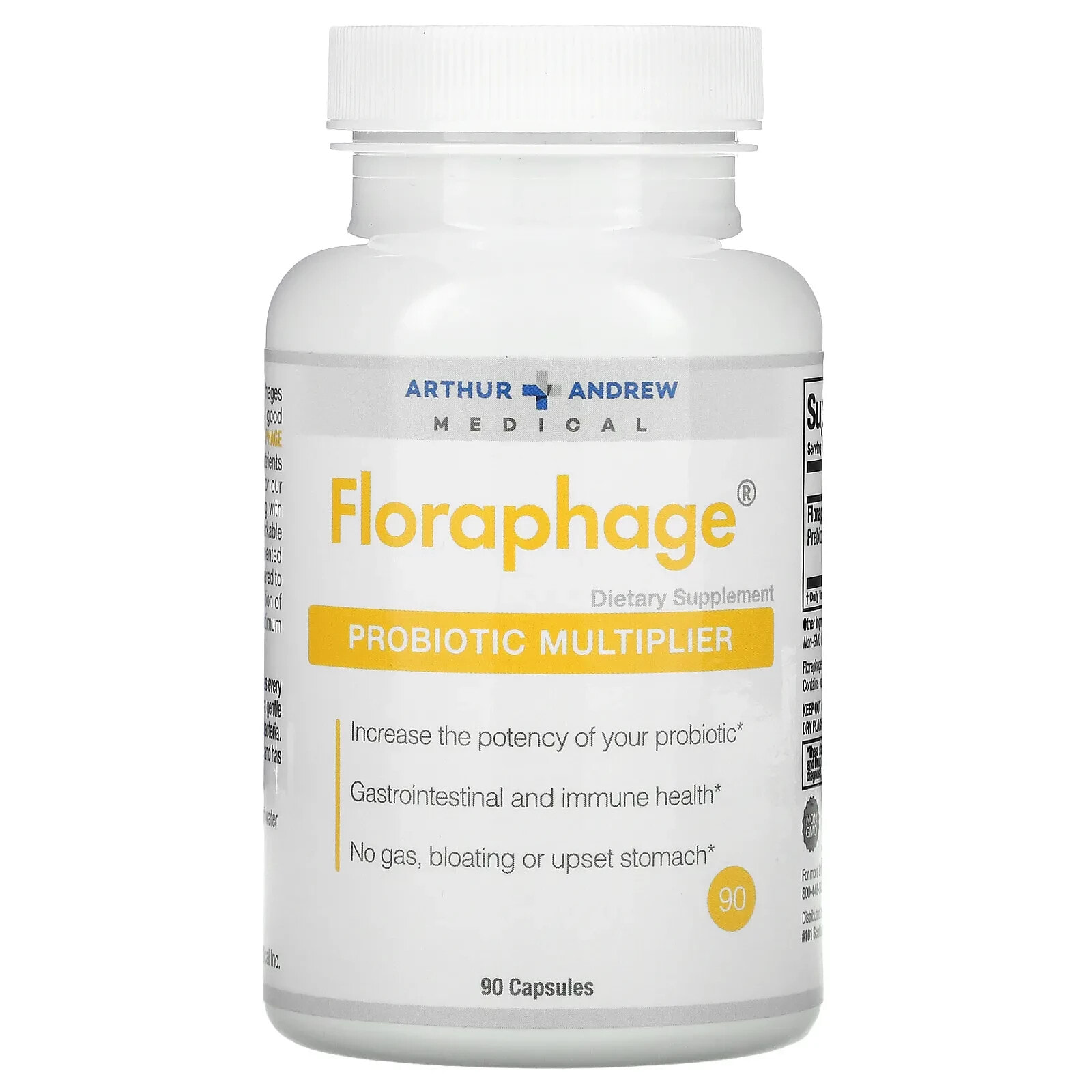 Floraphage, Probiotic Multiplier, 90 Capsules