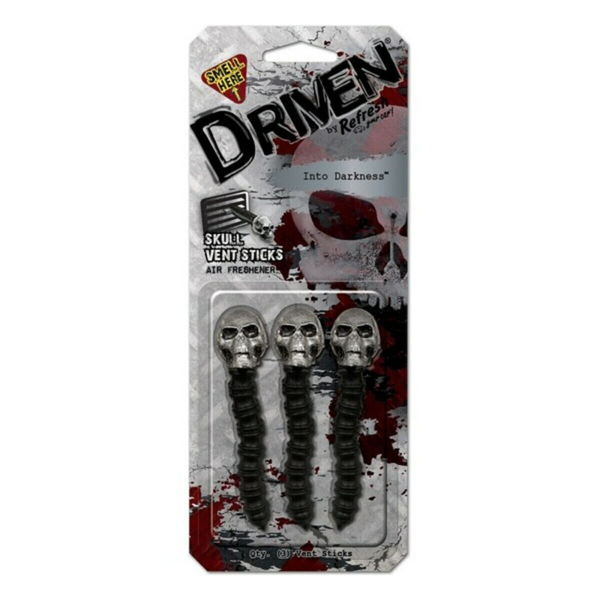 Car Air Freshener California Scents Driven Sticks Skull Strawberry