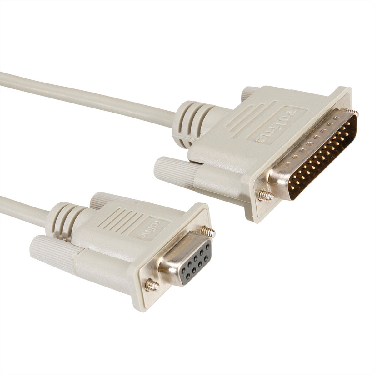 ROLINE Modem Cable, DB9 F - DB25 M 3.0 m кабель последовательной связи 11.01.4530