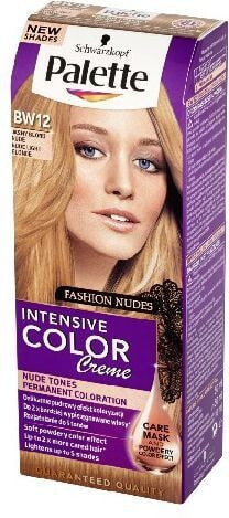 Schwarzkopf Palette Intensive Cream Color No. BW12 Перманентная крем-краска для волос, оттенок нюдовый светлый блондин