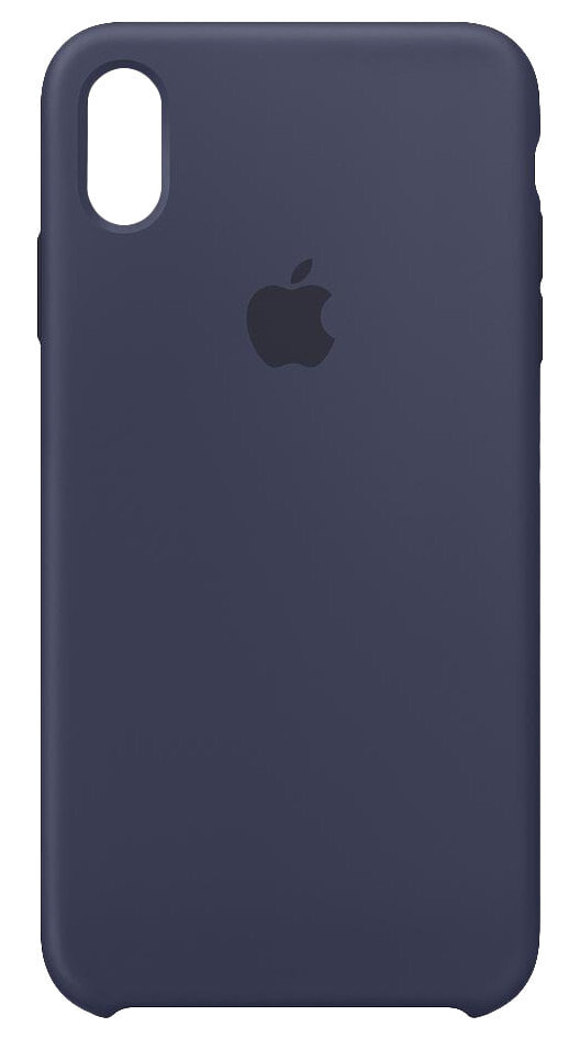 Чехол силиконовый Apple Silicone Case MRWG2ZM/A для iPhone XS Max тёмно-синий