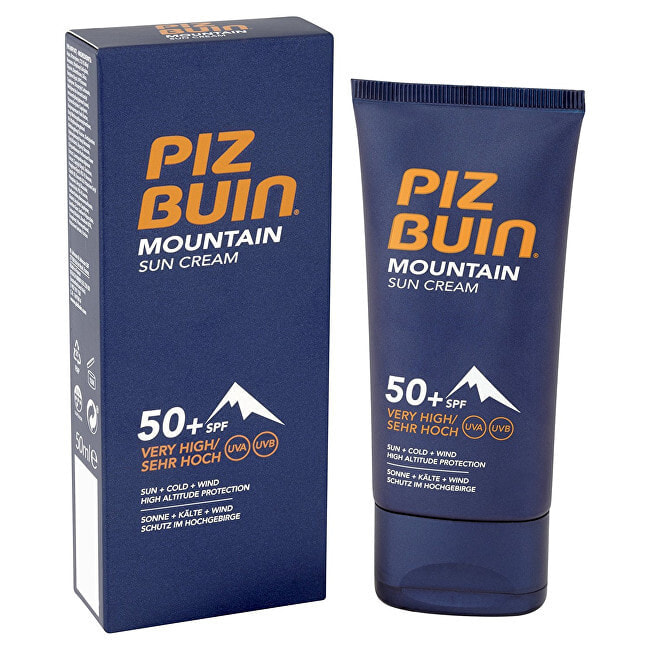 Piz Buin Mountain Sun Cream SPF50 Солнцезащитный лосьон для тела 50 мл
