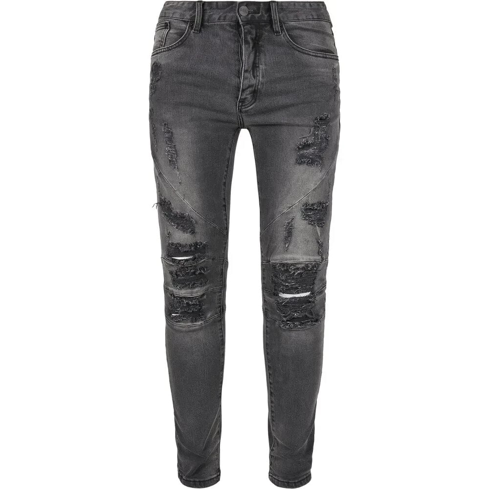 CAYLER & SONS Paneled Denim Pants