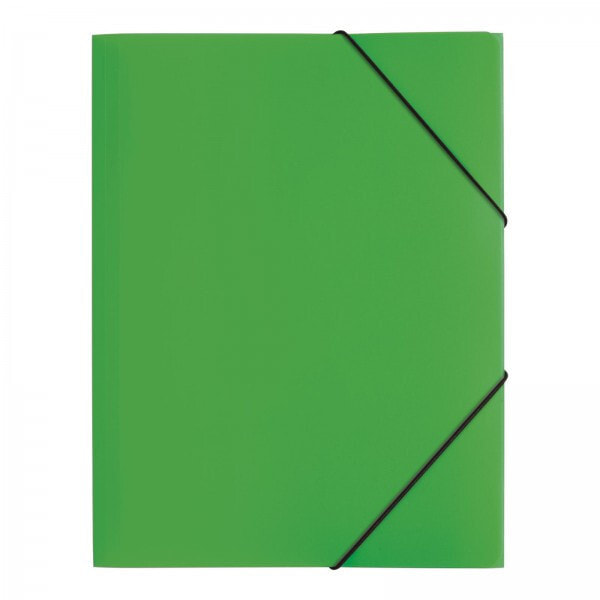 Pagna 21613-05 папка A4 Полипропилен (ПП), Прорезиненный Зеленый
