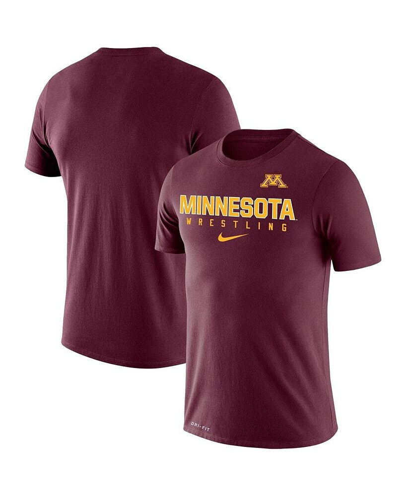 Nike men's Maroon Minnesota Golden Gophers Wrestling Legend Performance T-shirt